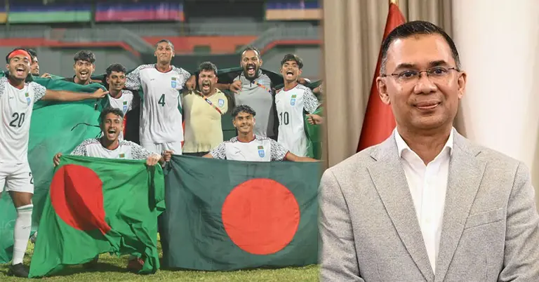 বাংলাদেশ দলের উদযাপন; প্রধানমন্ত্রী তারেক রহমান